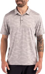 Cutter & Buck Epic Comfort Camo Regular Fit Polo