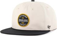 '47 Men's '47  Natural Pittsburgh Steelers Payson Captain Adjustable Hat