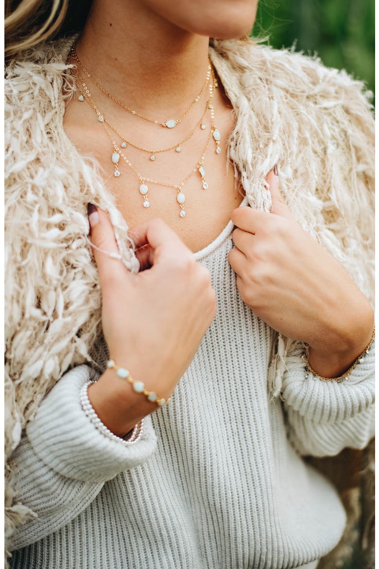 Ivy Necklace, Alternate, color, GOLD