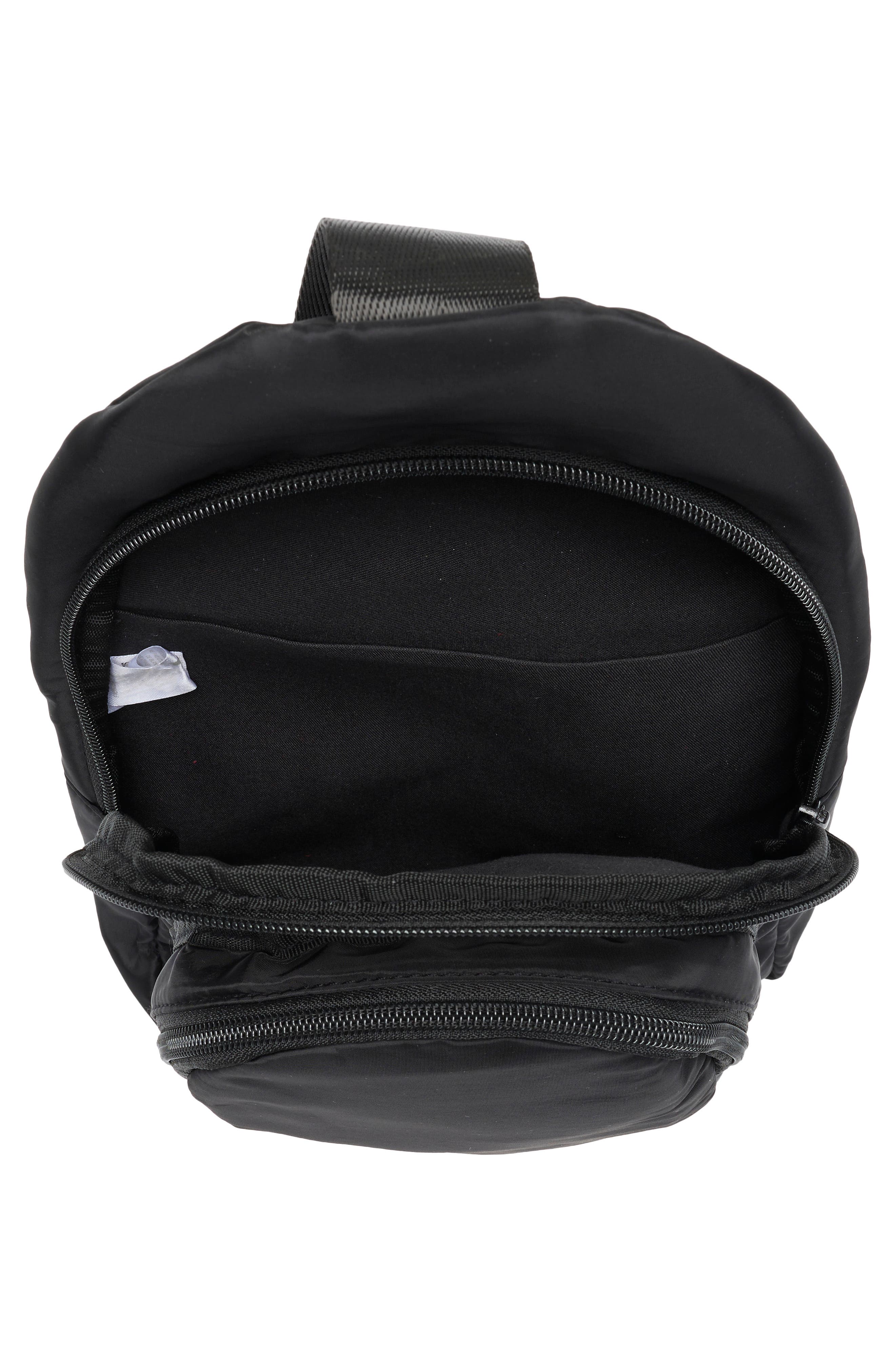 Z by Zella Sling Crossbody Bag, Alternate, color, Black