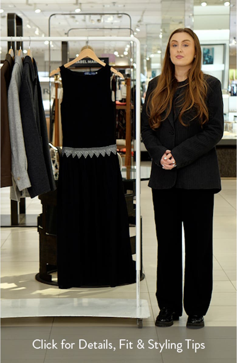 Mixed Media Cotton Dress, sales video thumbnail