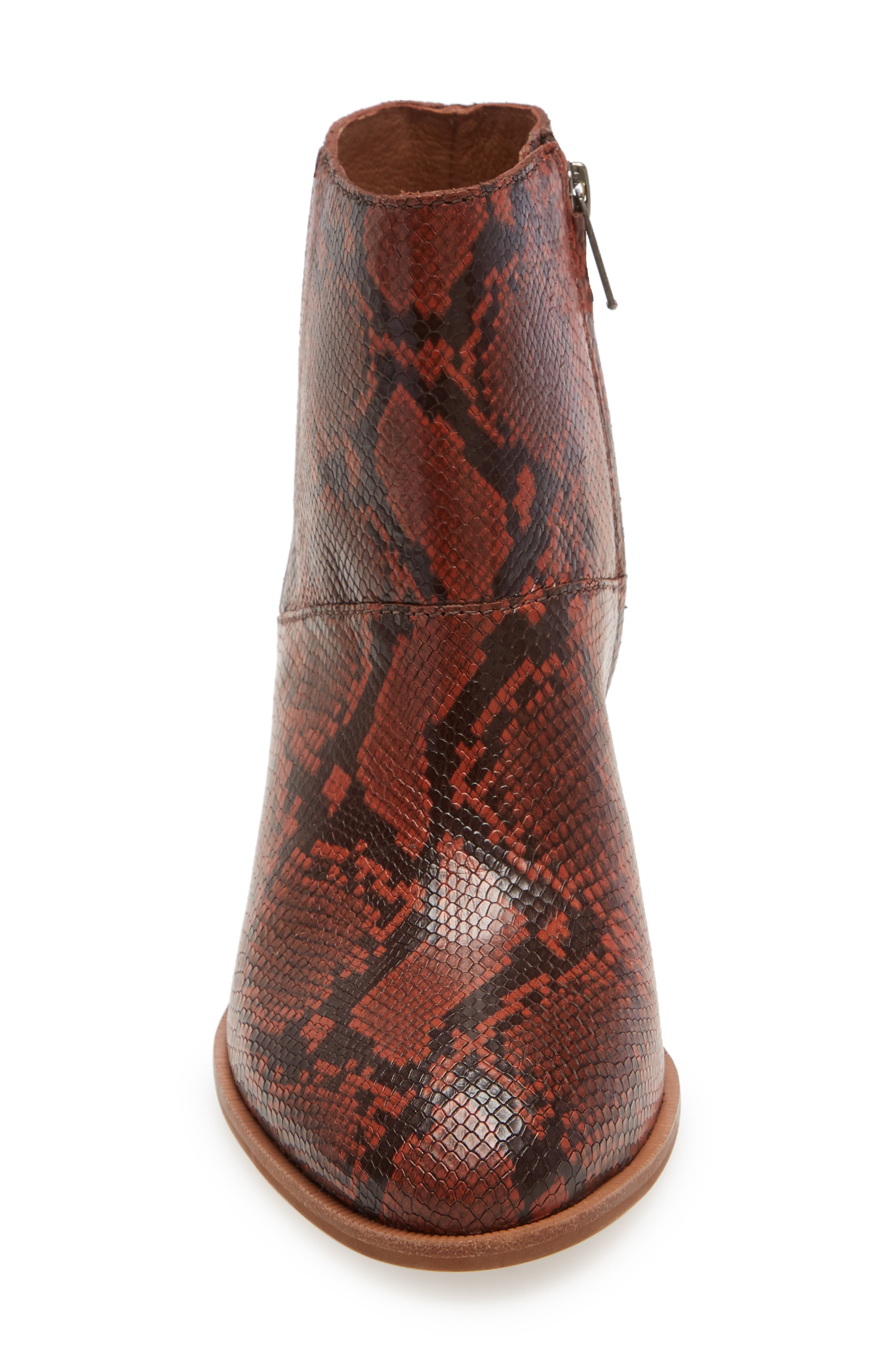 The Rosie Ankle Boot, Alternate, color, DARK CINNABAR MULTI