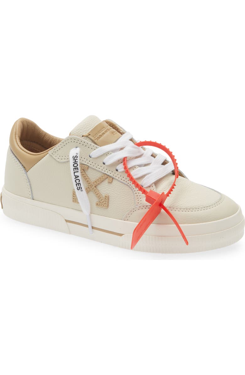 Off-White Low Vulcanized Vintage Sneaker, Main, color, Cream - Light Brown