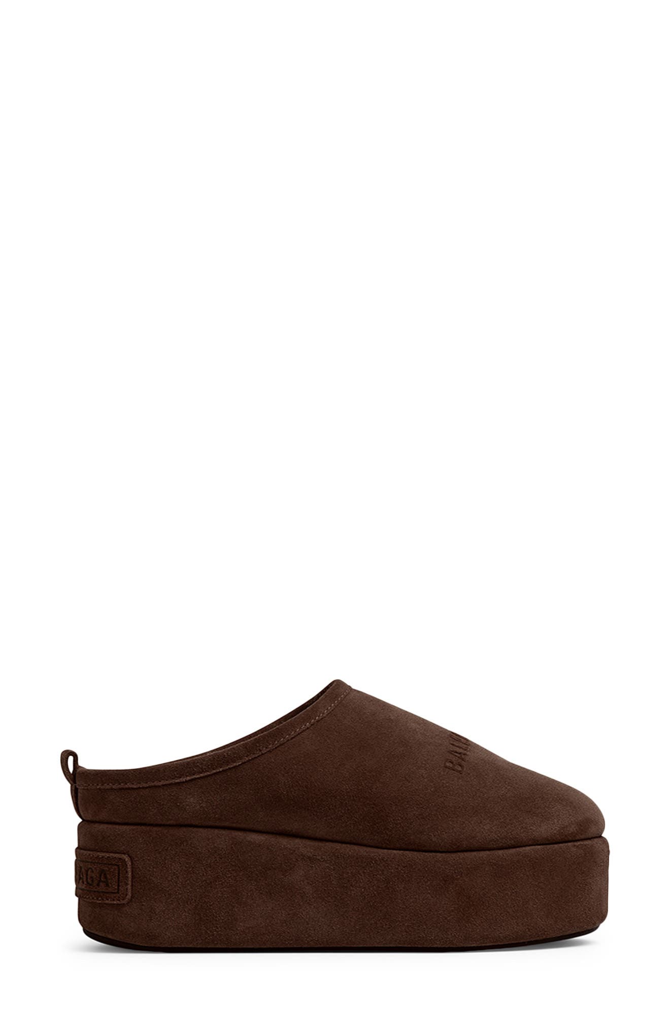 Balenciaga Alaska Slide Platform Clog, Alternate, color, 2929 Khaki Brown