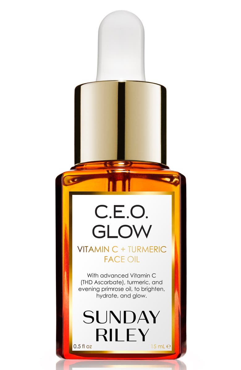 Sunday Riley C.E.O. Glow Vitamin C + Turmeric Face Oil, Alternate, color, 