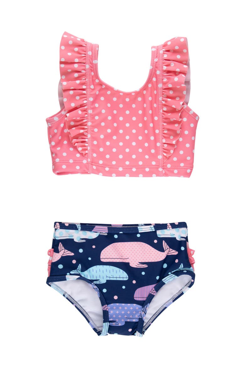 UPF50 Waterfall Tankini, Main, color, Whale Harbor