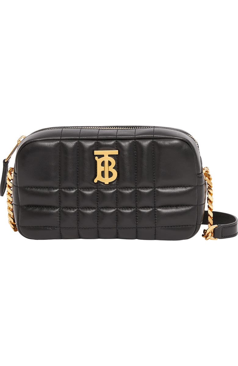 Burberry Mini Lola Quilted Leather Camera Bag, Main, color,