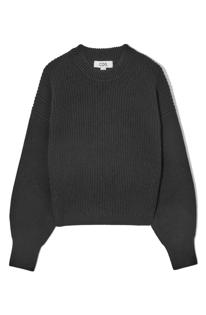 COS Relaxed Fit Wool & Cashmere Sweater, Alternate, color, 