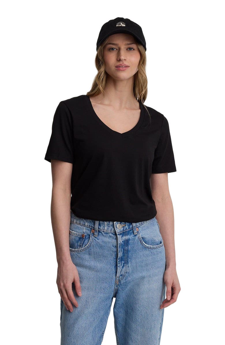 tentree Brackley T-Shirt, Alternate, color, Meteorite Black