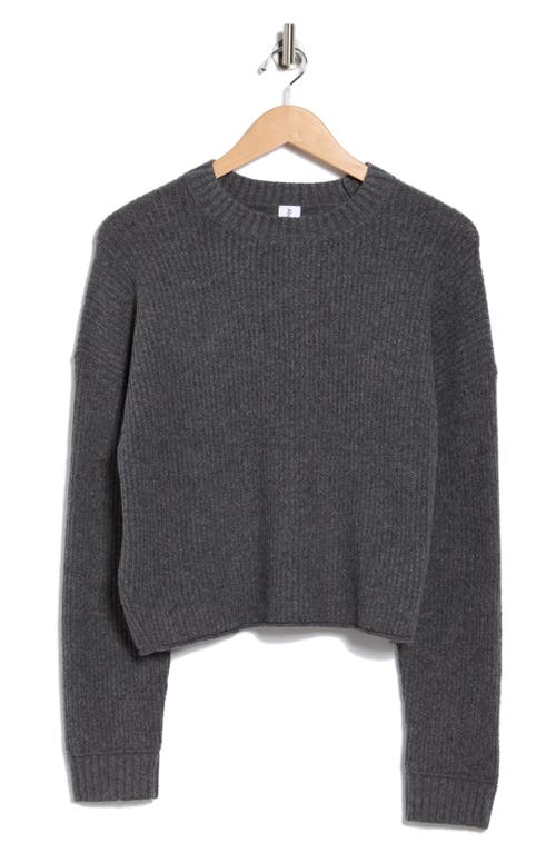 Abound Cozy Crew Pullover Sweater In Gray