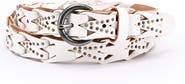 OLD TREND Oranda Genuine Leather Woven Studded Statement Belt