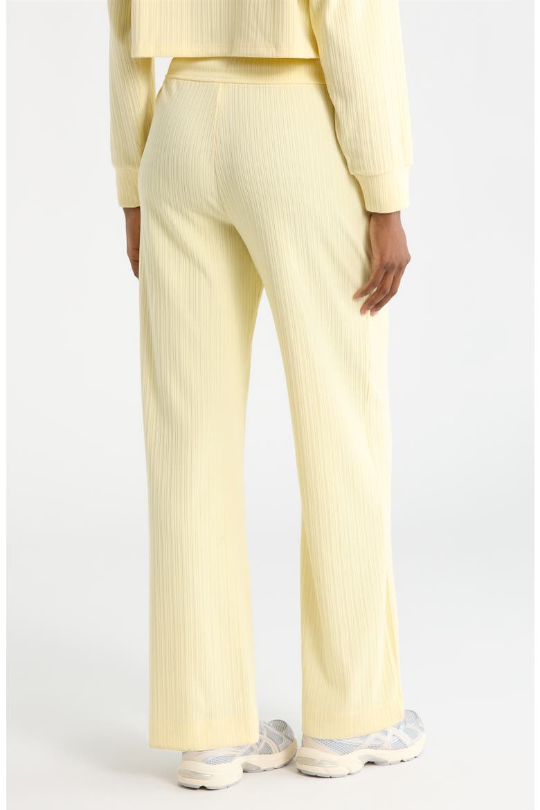 Breathe Easy Ribbed Drawstring Waist Pants, Alternate, color, YELLOW SWIRL