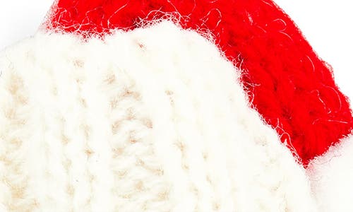 Leith Knit Santa Hat Drop Earrings In Neutral