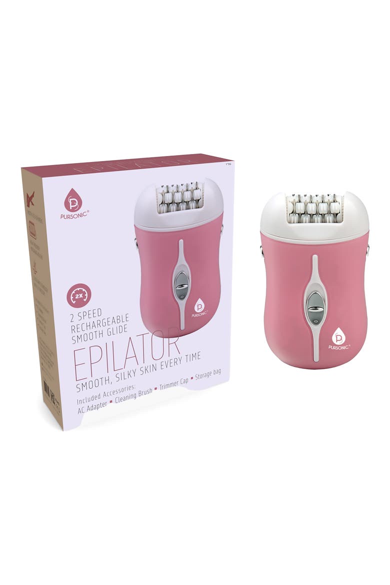 Rechargeable Epilator, Alternate, color, PINK