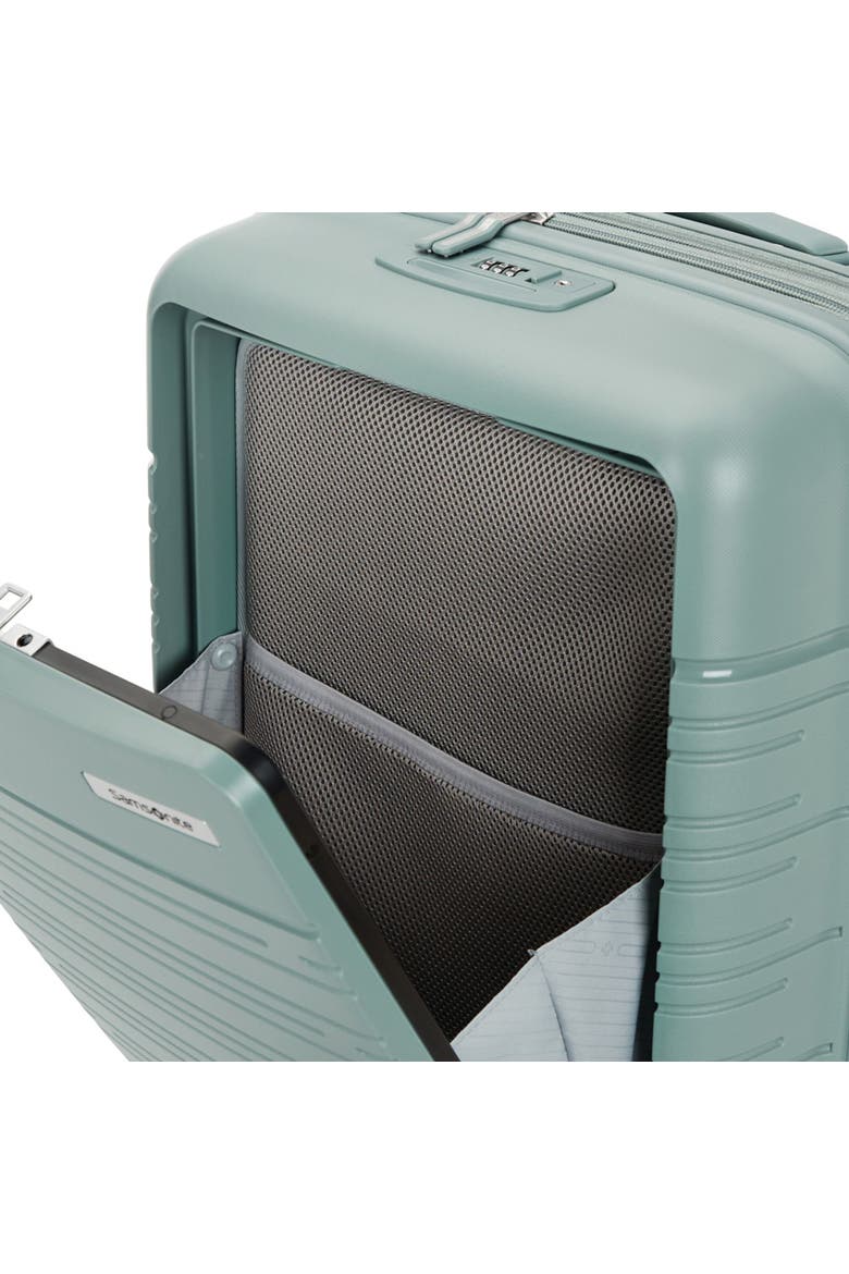 Elevation Plus 21" Carry On Spinner Luggage, Alternate, color, Cypress Green