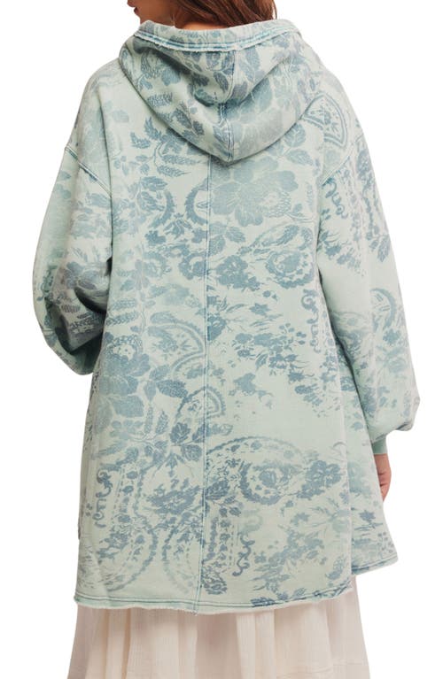 Free People Magpie Cotton High-low Hoodie