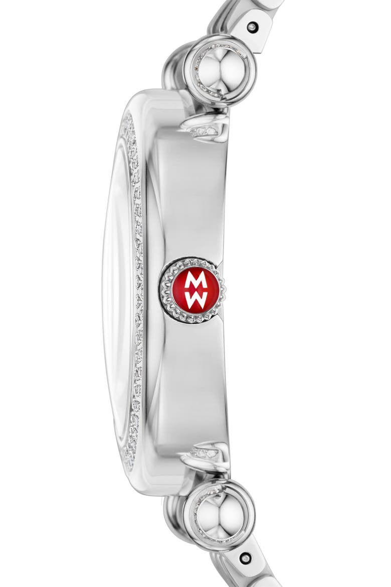 Women's Caber Diamond Bracelet Watch, 35mm - 0.19 ctw, Alternate, color, NO COLOR