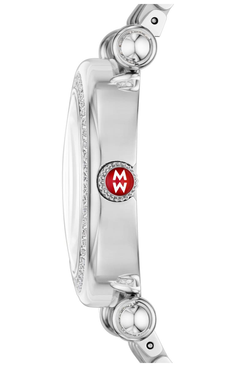 MICHELE Women's Caber Diamond Bracelet Watch, 35mm - 0.19 ctw, Alternate, color, 