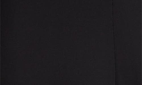 Totême Toteme Slouch Waist Long Sleeve Cady Dress In Black