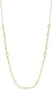 EFFY Freshwater Pearl Station Necklace