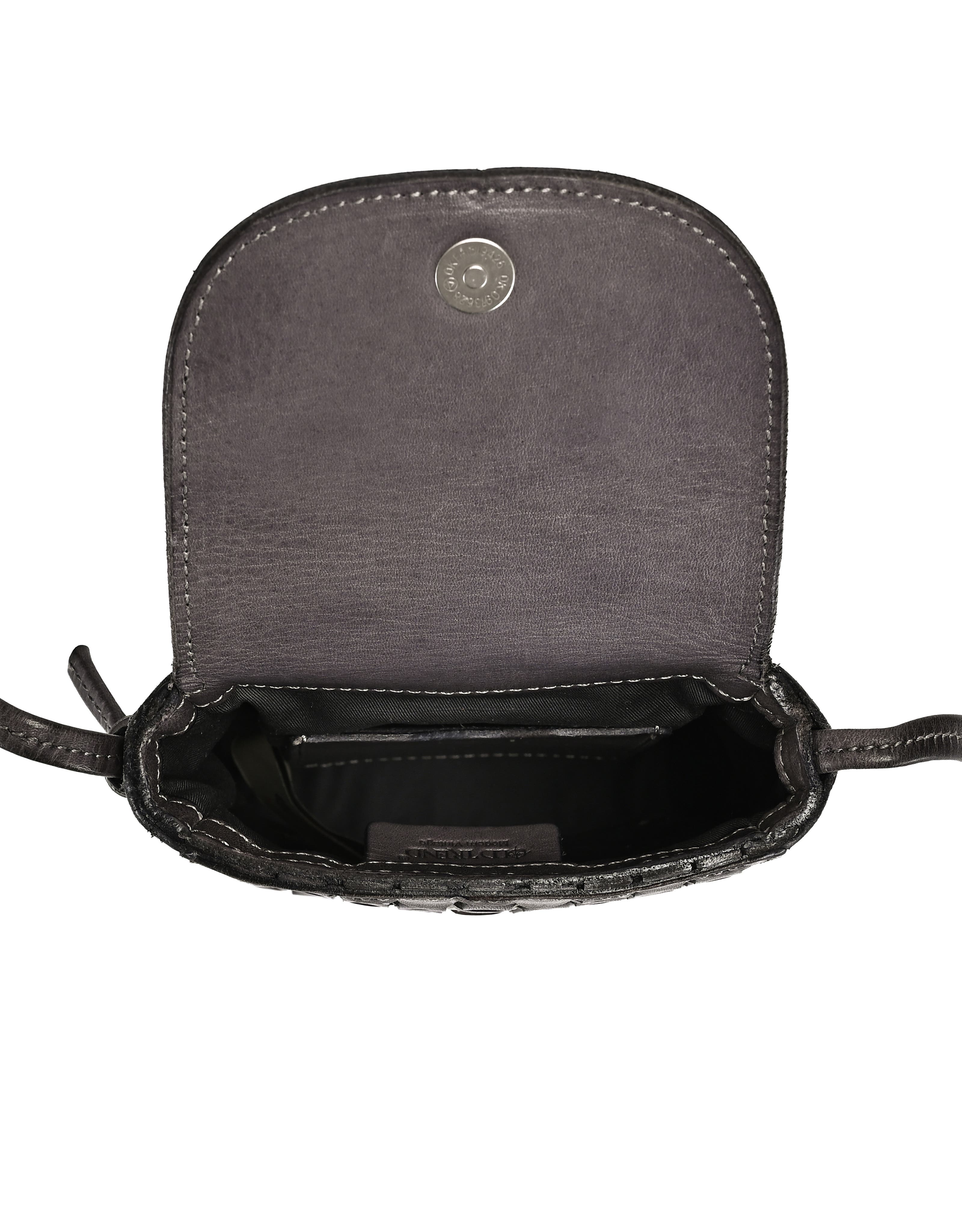 OLD TREND Lantana Genuine Leather Structured Everyday Crossbody, Alternate, color, Grey