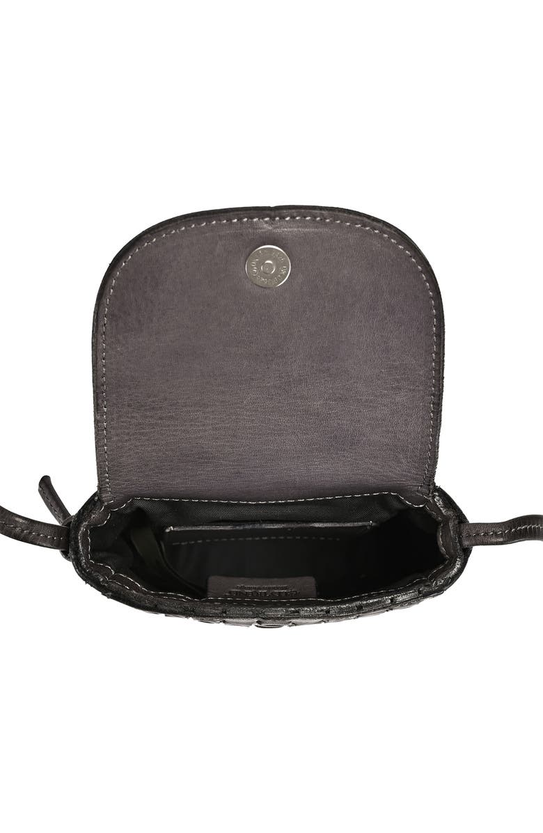 OLD TREND Lantana Genuine Leather Structured Everyday Crossbody, Alternate, color, Grey