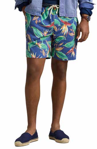 Spa Floral French Terry Drawstring Shorts