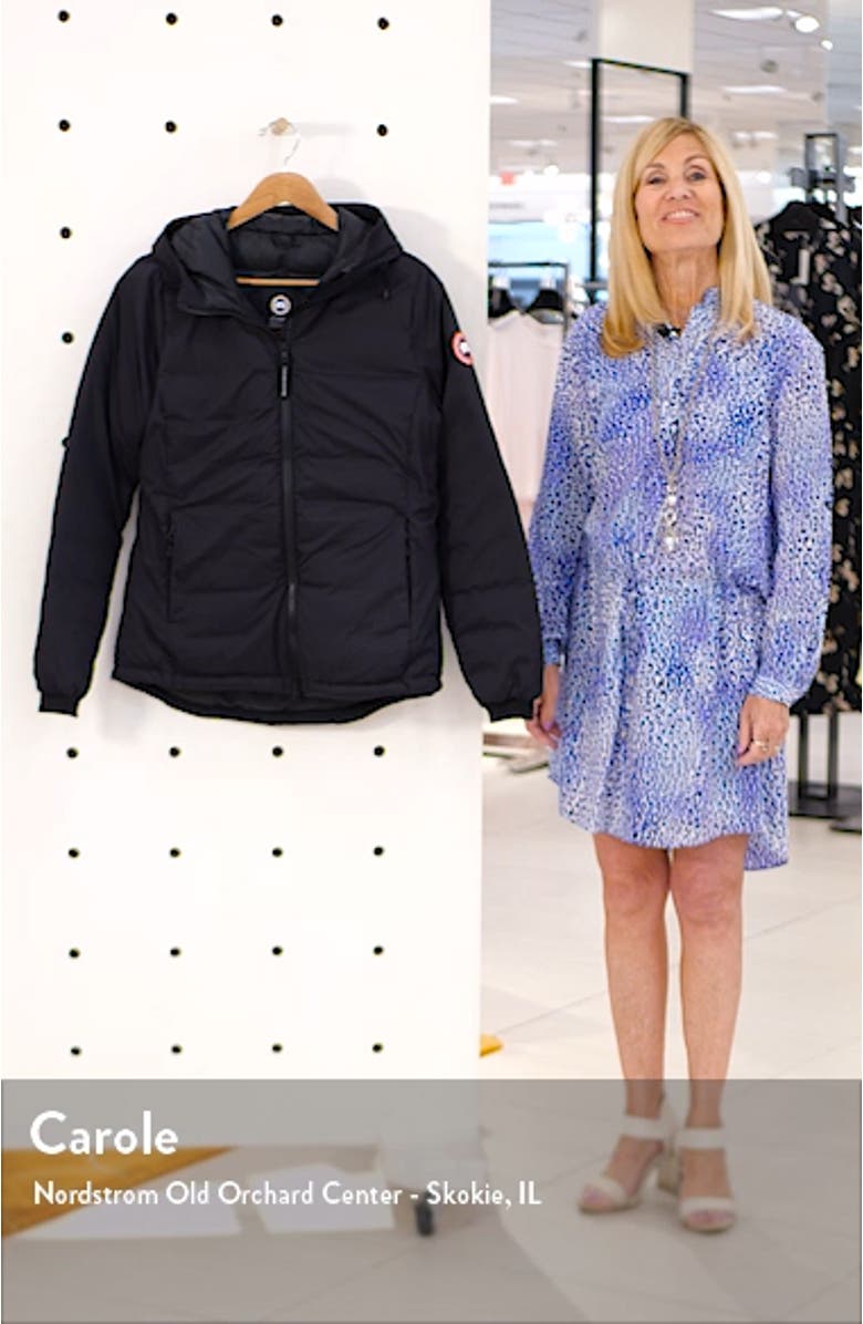 Camp Down Hooded Water Resistant Jacket, sales video thumbnail