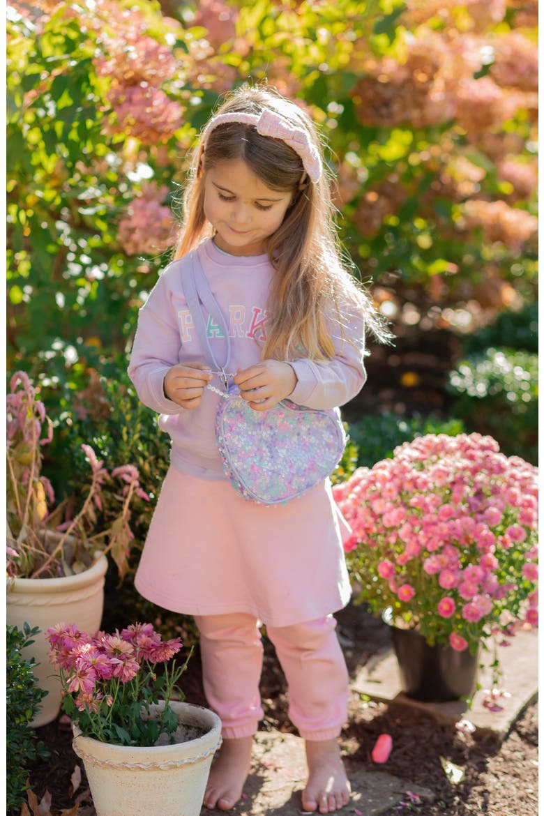 Skirted Bow Jogger, Alternate, color, Pink