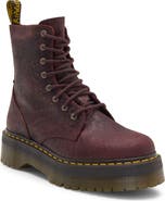 Dr. Martens Jadon Floral Embossed Leather Platform Boot
