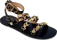 SHUSHOP Daphne Studded Gladiator Sandal