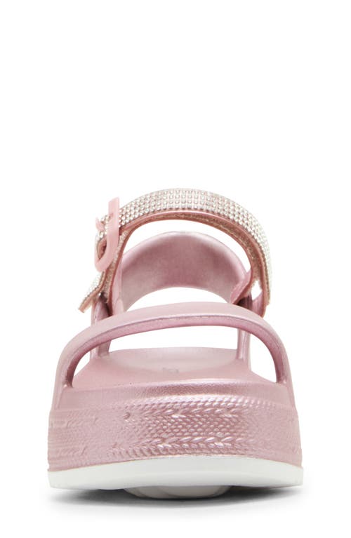 Steve Madden Kids' Bunnie Platform Sandal In Pink