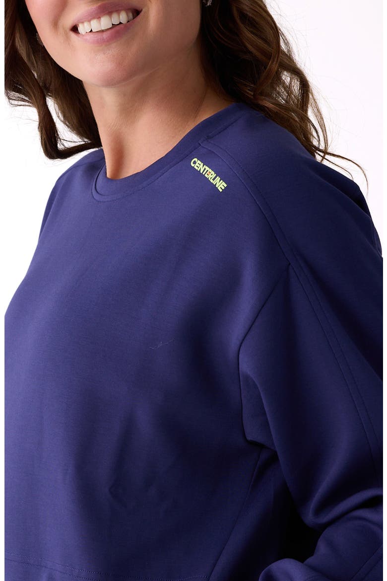 Après Women's Crew Sweatshirt, Alternate, color, Midnight Dusk
