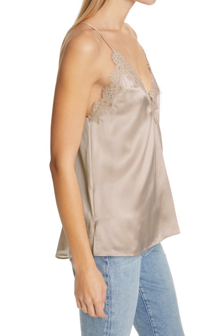 Everly Silk Camisole, Alternate, color, OAT