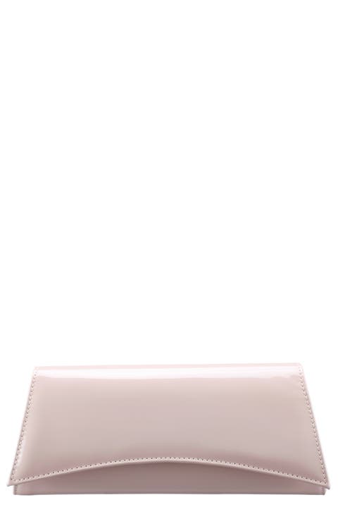 Zoey Faux Leather Clutch