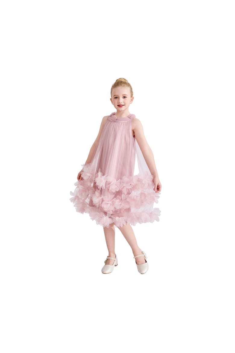 Elaris Floral Gown, Alternate, color, Pink