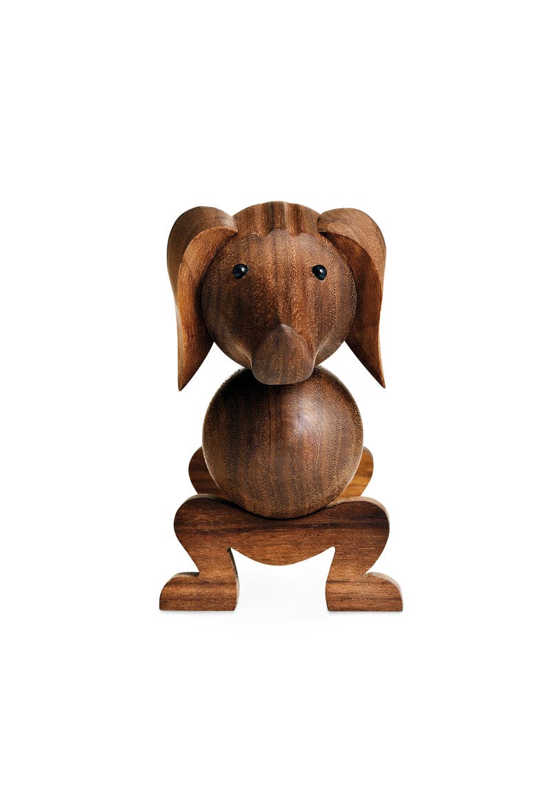 Kay Bojesen Dog Small, Alternate, color, Walnut
