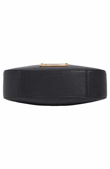 Crescent Leather Shoulder Bag