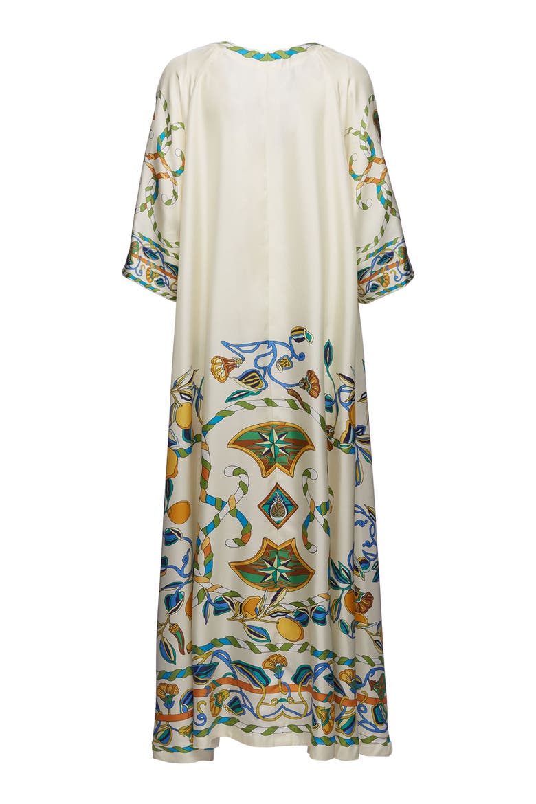 Muumuu Dress, Alternate, color, Borboni Placée White