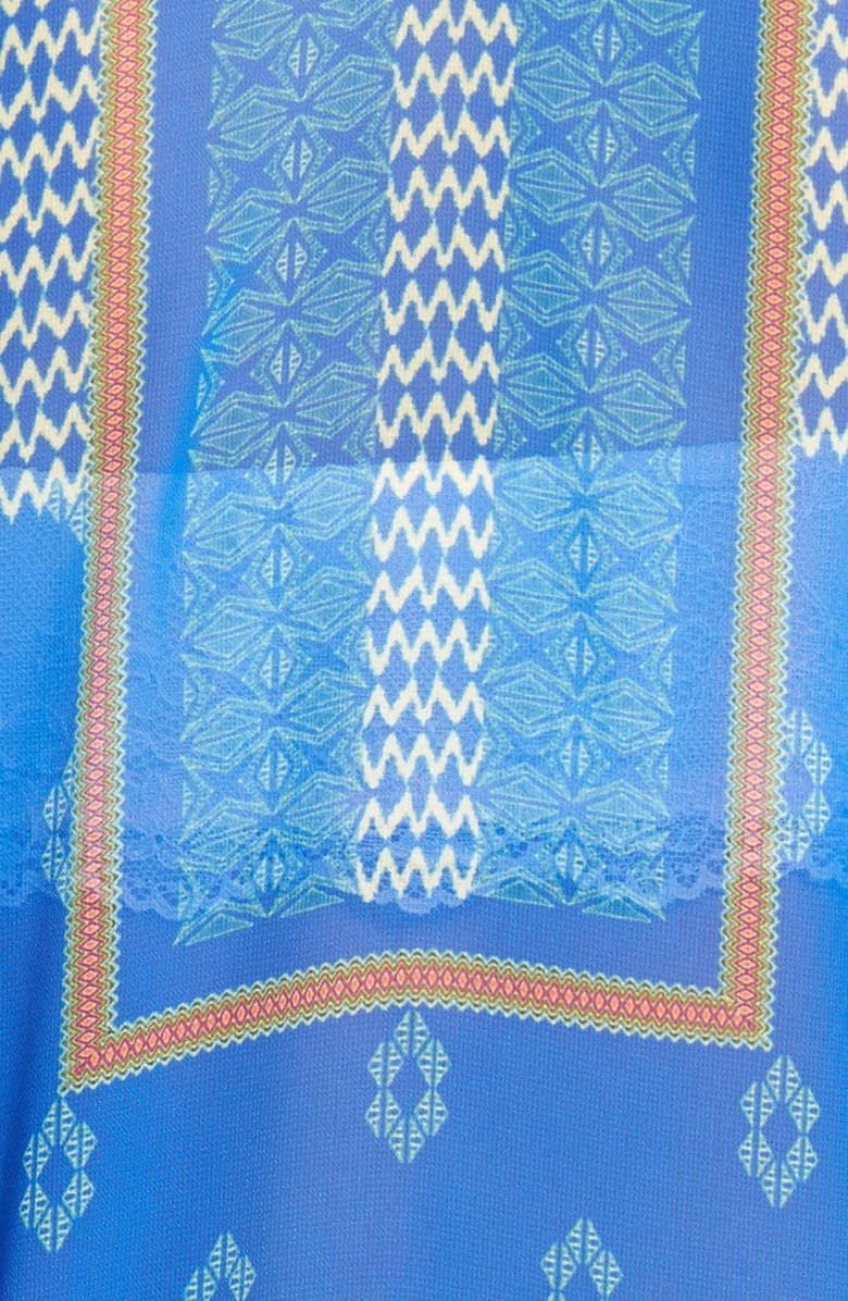 ASTR the Label ASTR Tie Waist Caftan Dress, Alternate, color, 