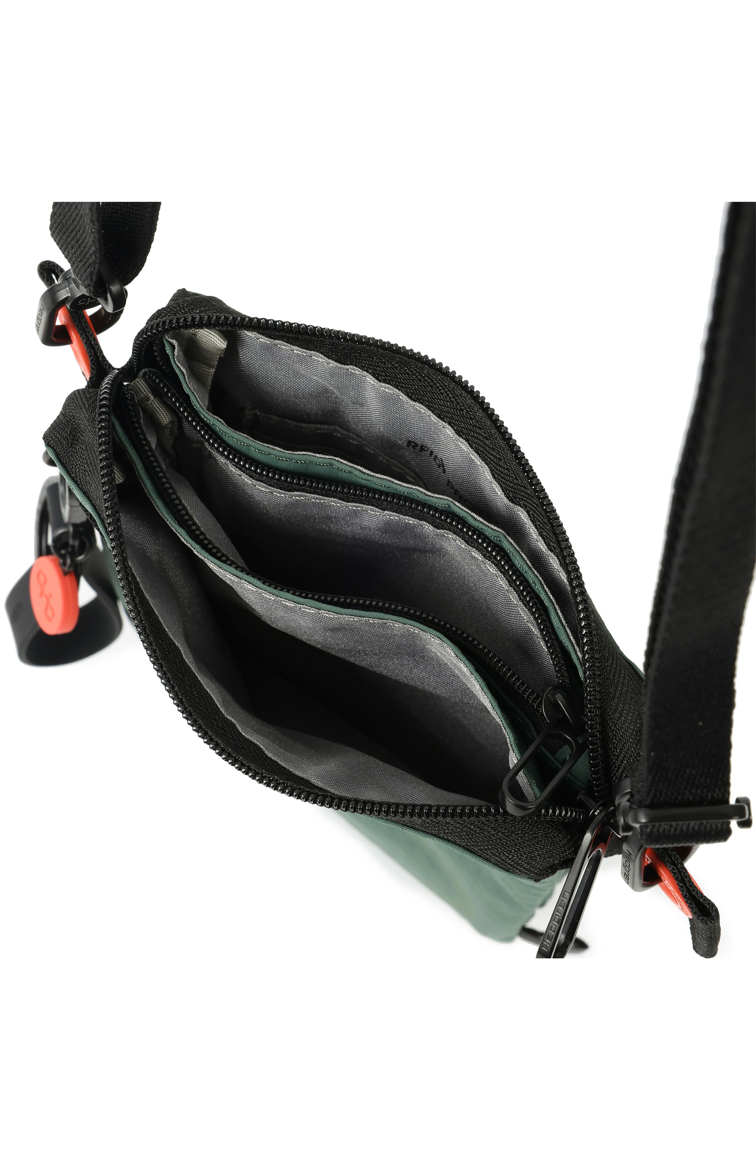 OTU Vertical RFID Crossbody Bag, Alternate, color, DUCK GREEN