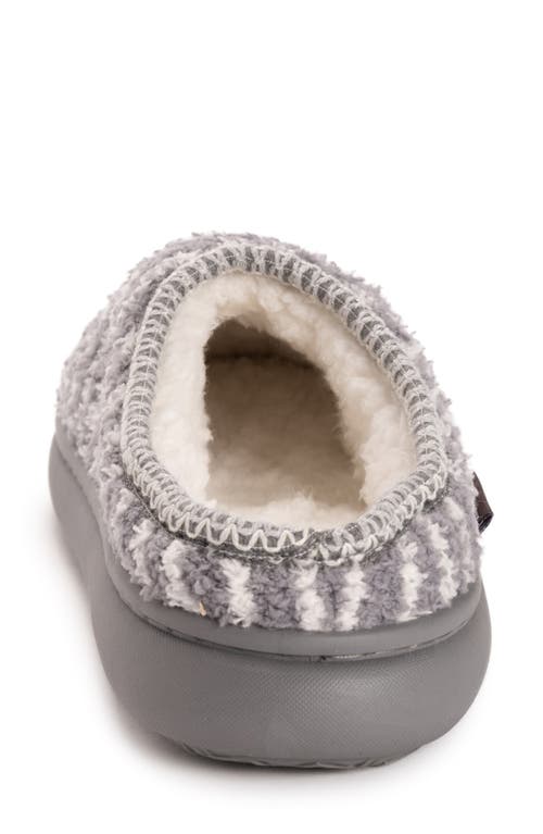 Muk Luks Janna Cozy Crew Faux Shearling Lined Clog