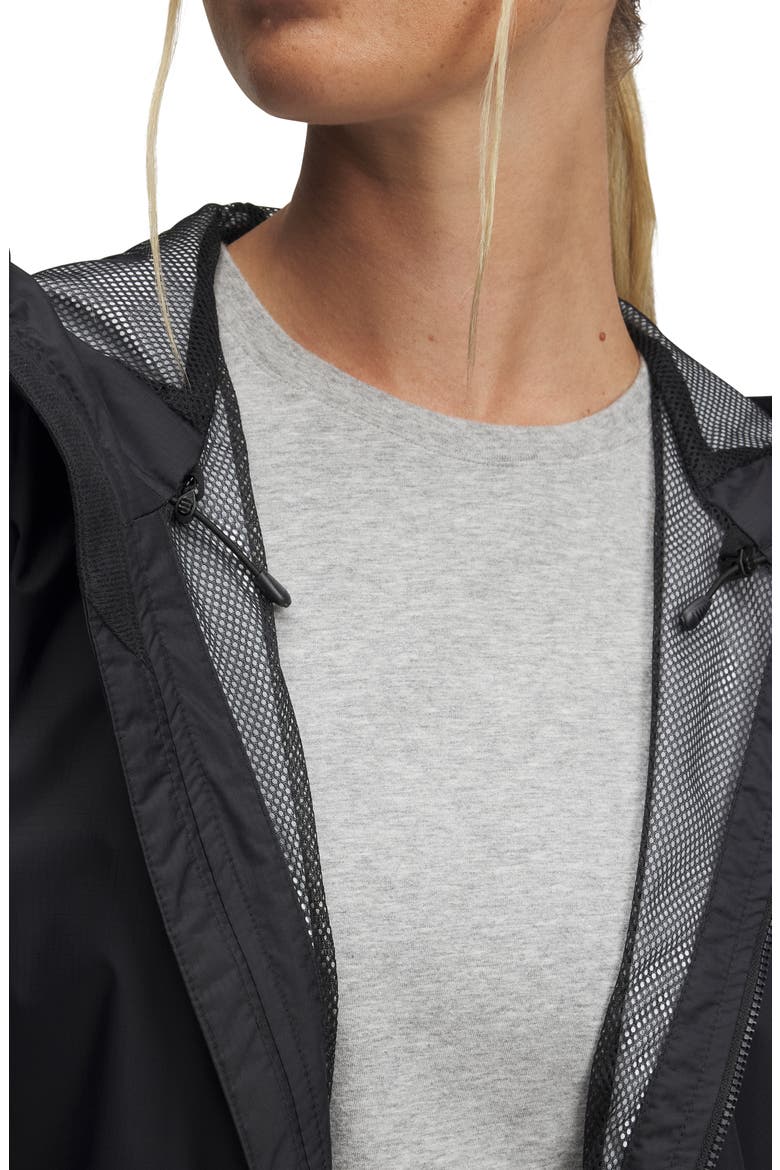 Forefront Rain Jacket, Alternate, color, BLACK