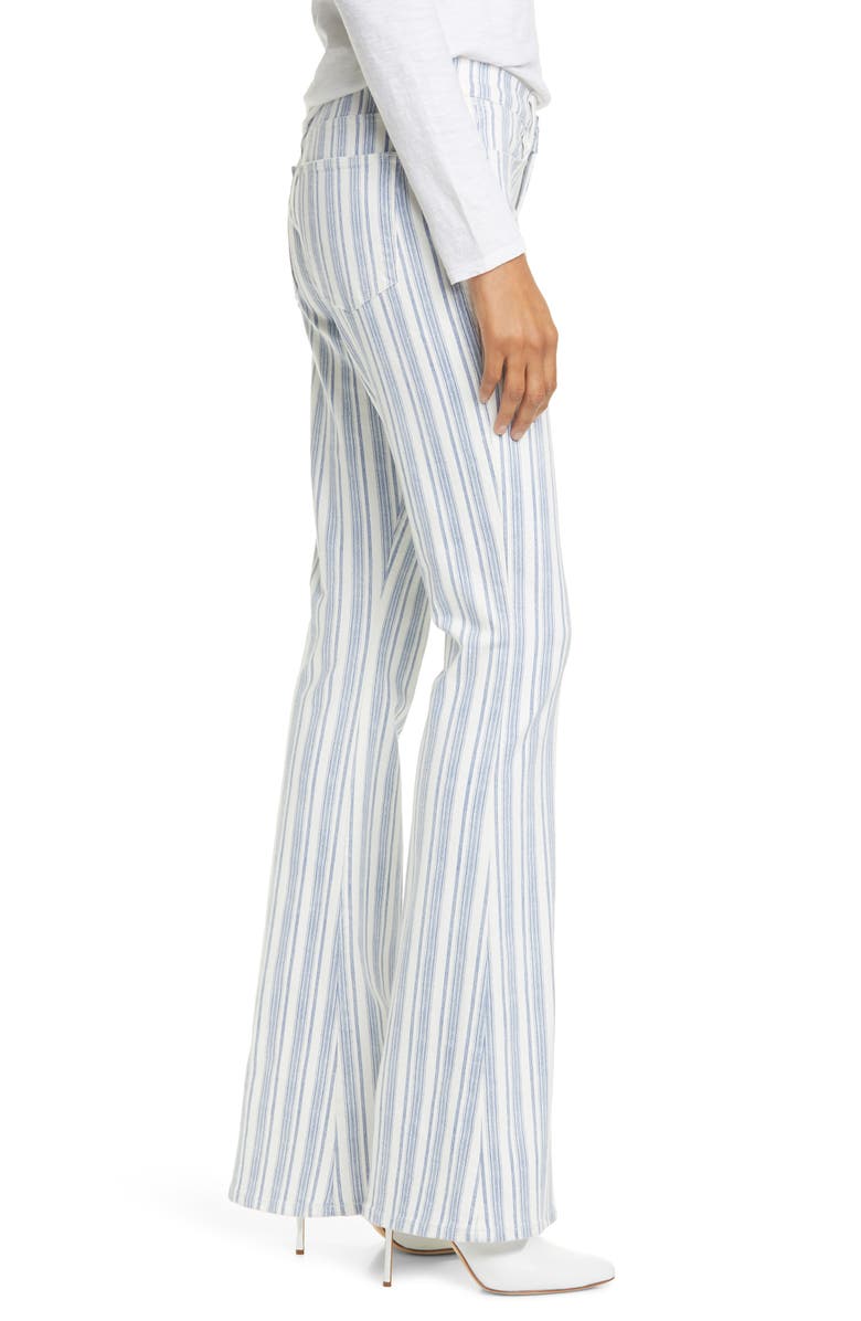 FRAME Le High Flare Surfer Stripe High Waist Jeans, Alternate, color, 
