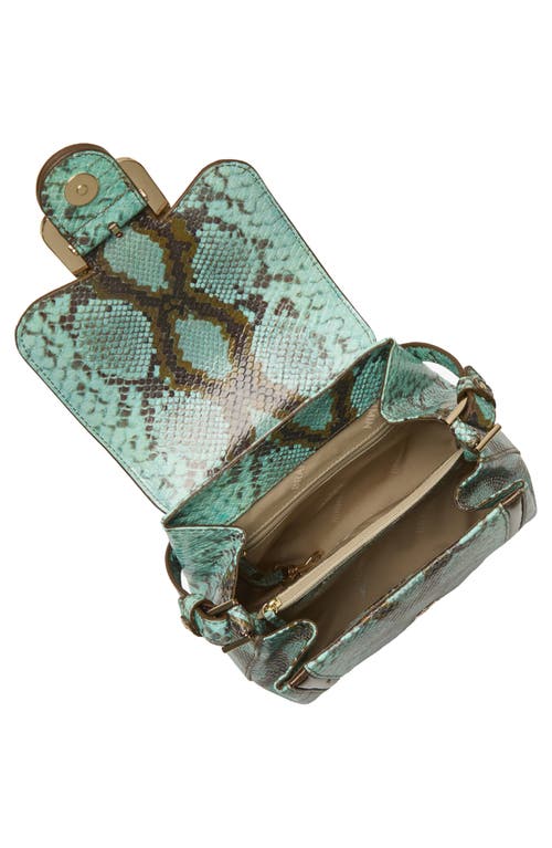 Brahmin Margo Croc Embossed Leather Crossbody Bag
