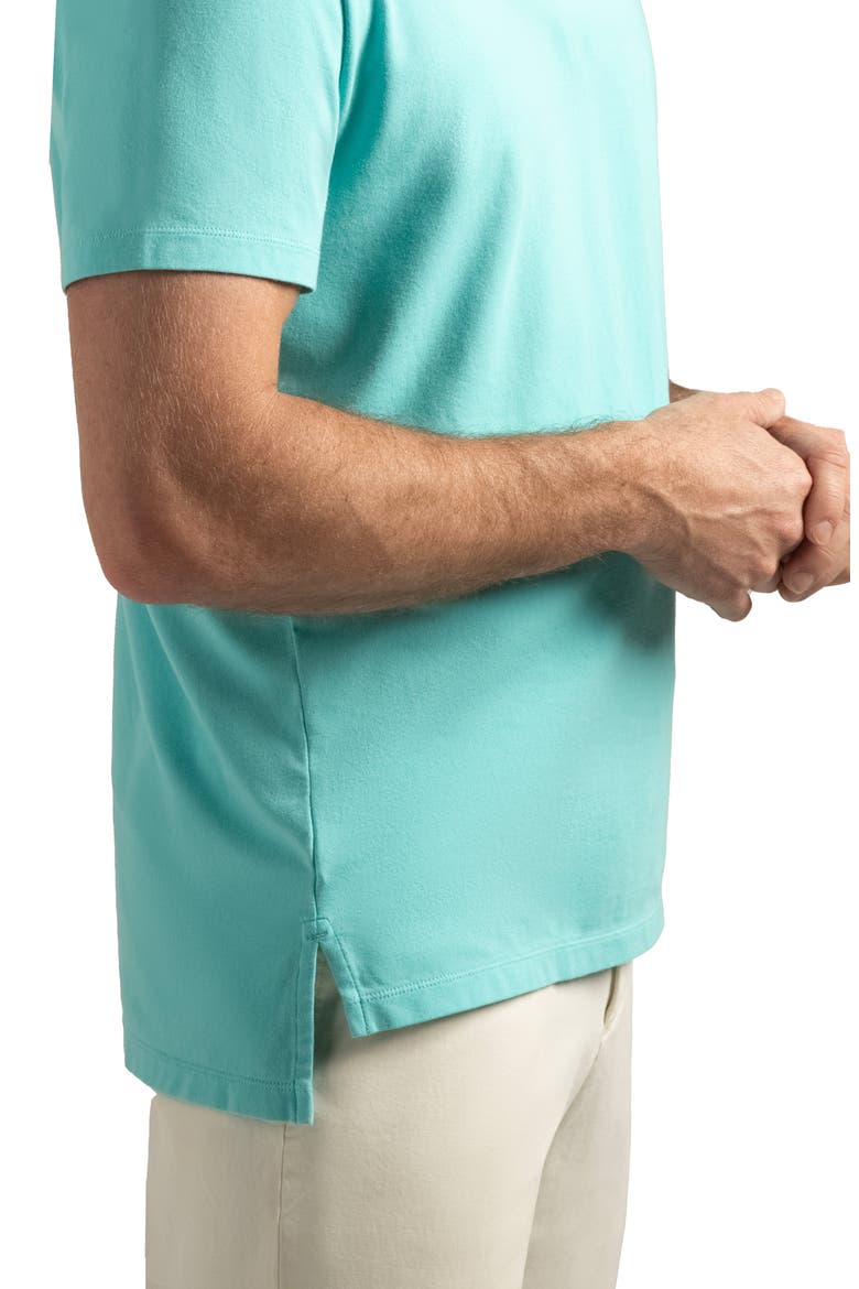 Pinehurst Classic Fit Cotton Blend Golf Polo, Alternate, color, BERMUDA