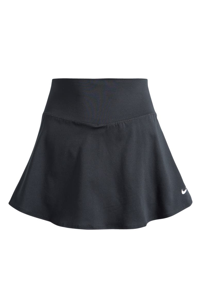 Nike One Dri-FIT Skirt, Alternate, color, 010 Black/White
