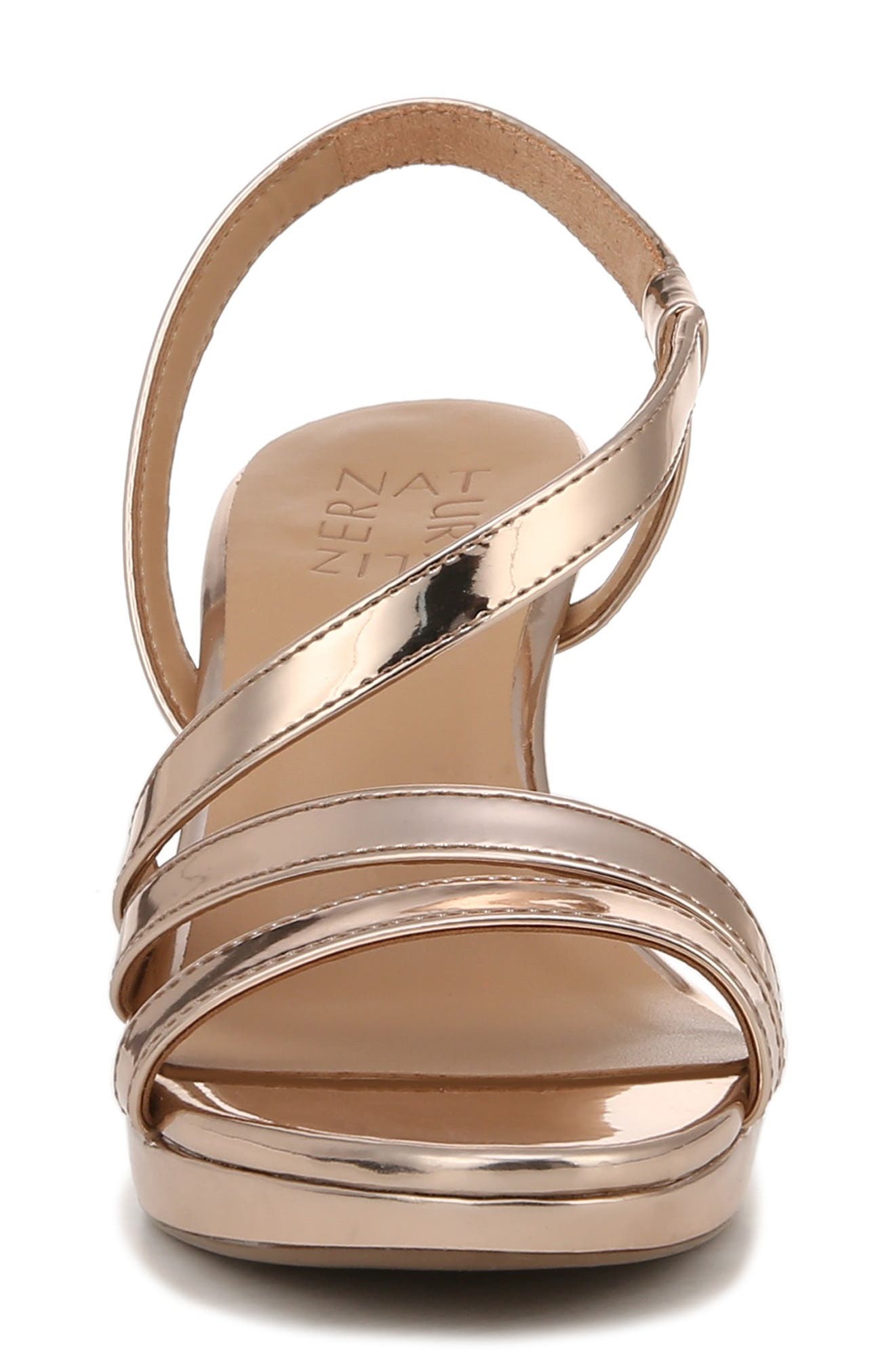 Brenta Strappy Sandal (Women) - Multiple Widths Available, Alternate, color, ROSE GOLD SYNTHETIC