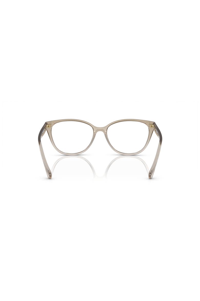 53mm Cat Eye optical glasses, Alternate, color, Brown