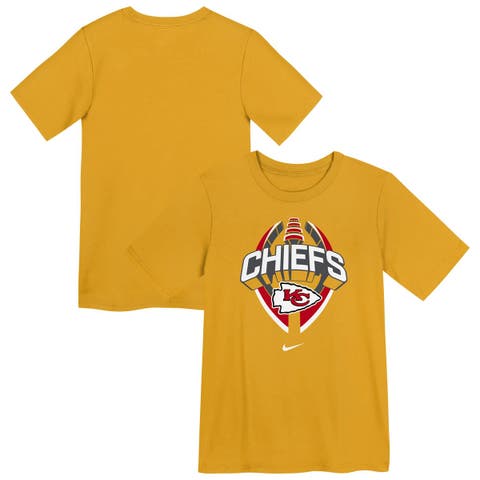 Preschool Nike Gold Kansas City Chiefs Icon Legend Performance T-Shirt